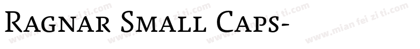 Ragnar Small Caps字体转换